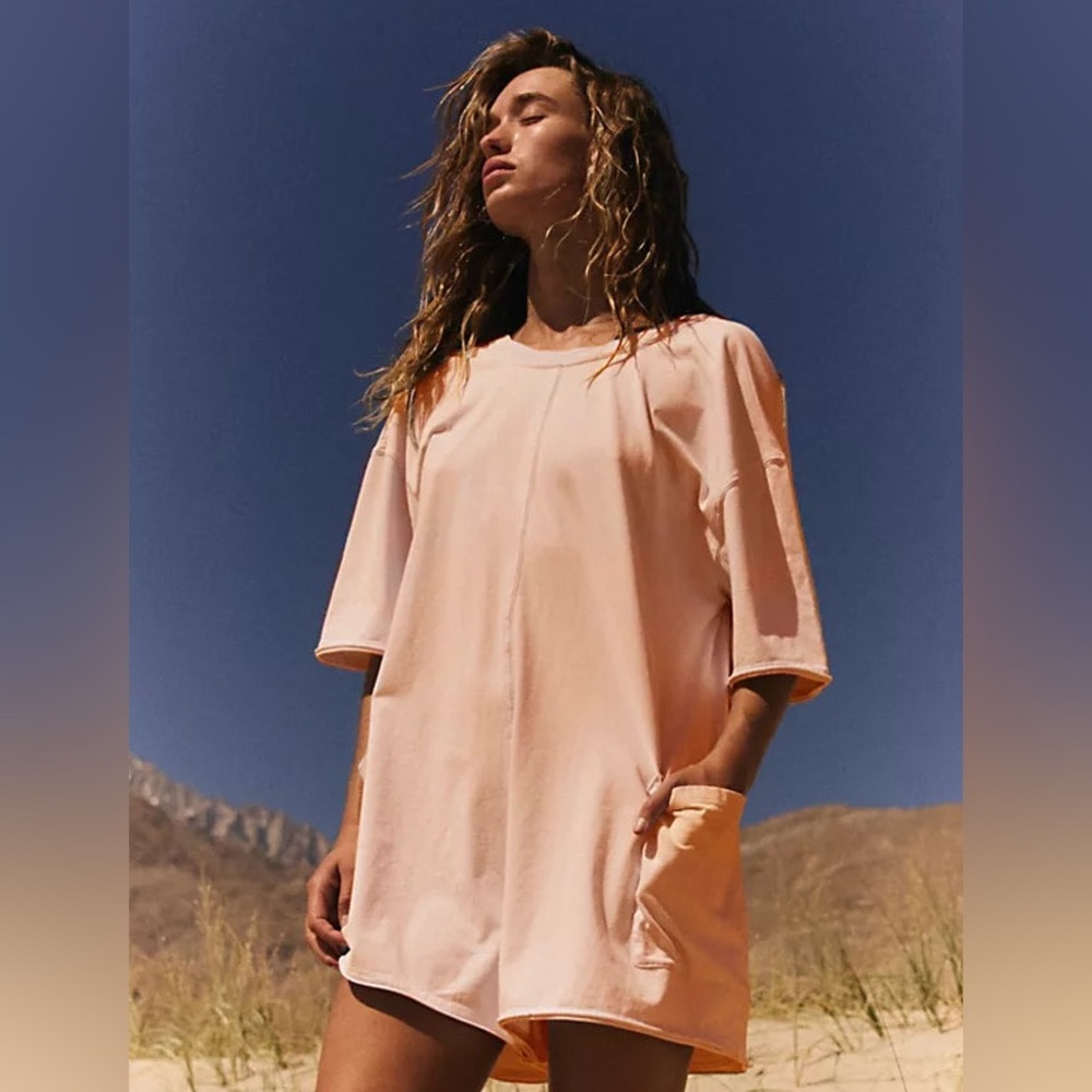 Free People Movement Hot Shot Tee Romper